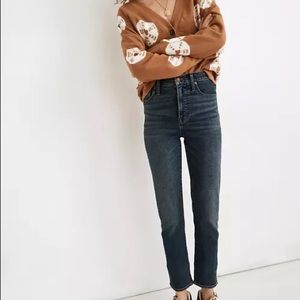 Madewell Jeans	
the perfect vintage jean in arland wash: instacozy edition